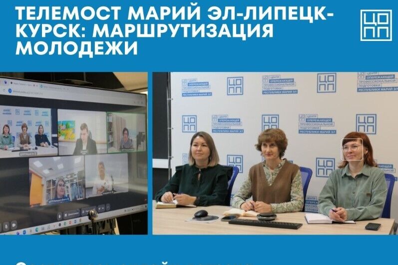 Телемост Марий Эл – Липецк – Курск: выстраиваем эффективную маршрутизацию для молодежи