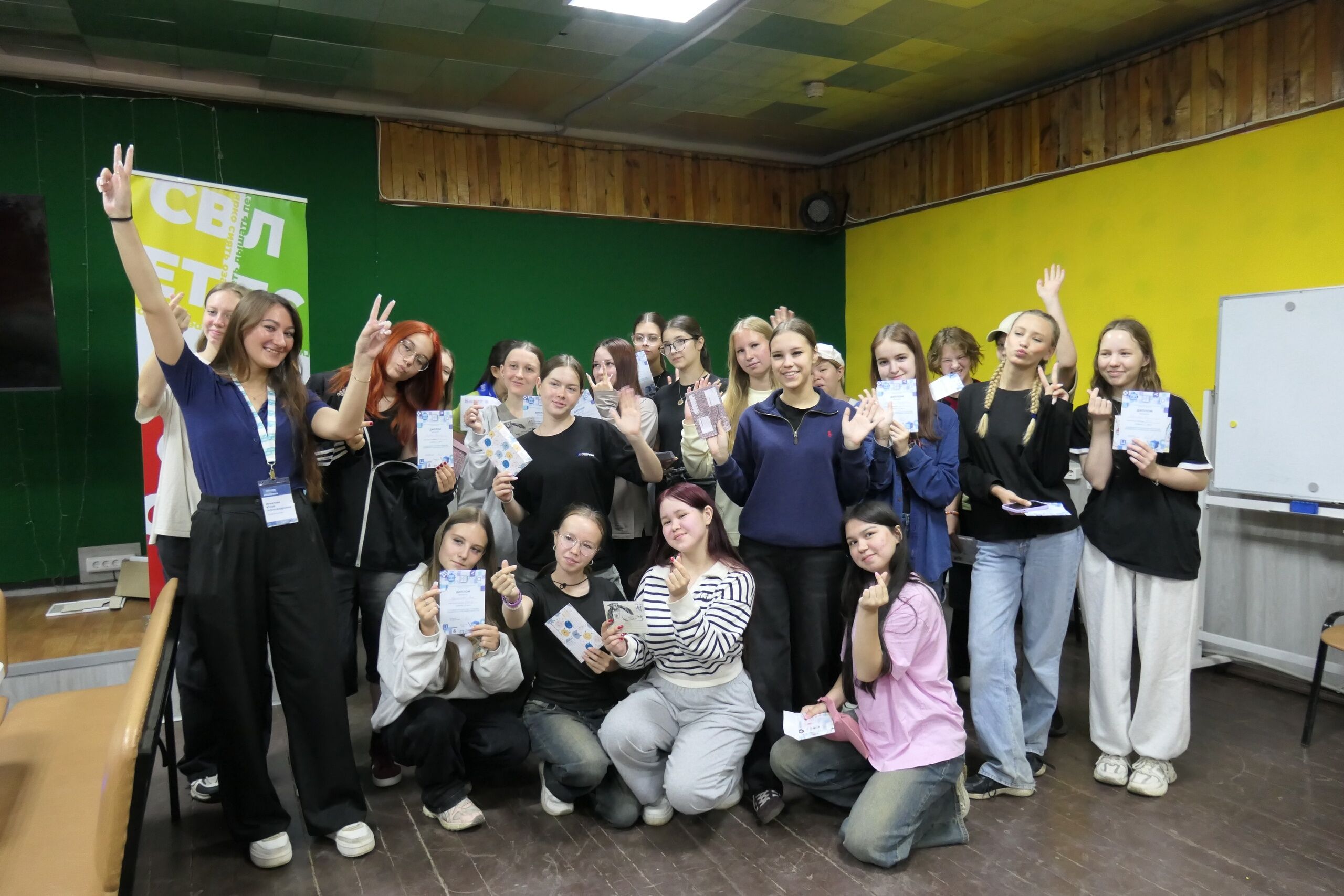 ПрофиЛето вместе с ребятами из детского лагеря им. Володи Дубинина!